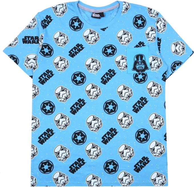 Blauw heren t-shirt/t-shirt Star Wars