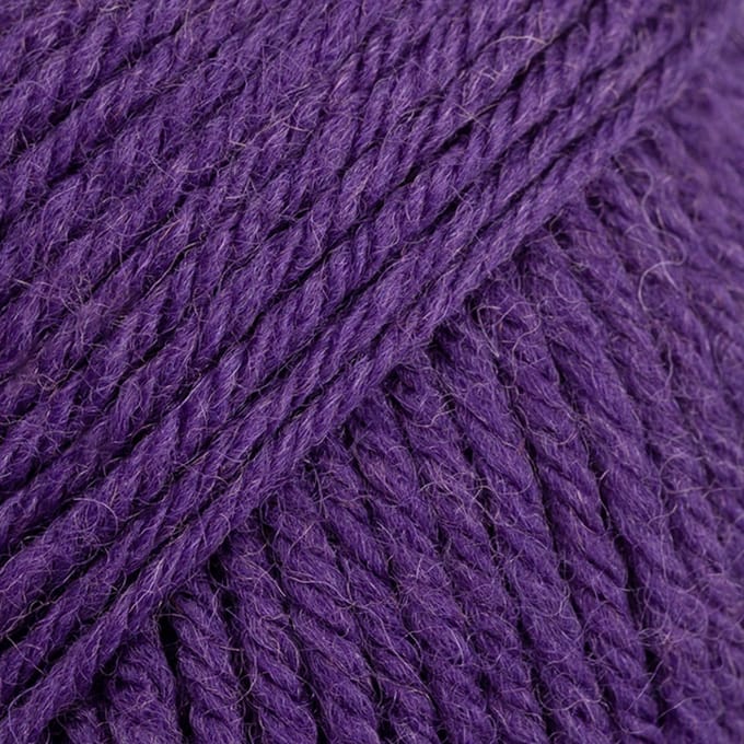 DROPS Karisma Uni Colour - 76 donkerpaars - Wol Garen
