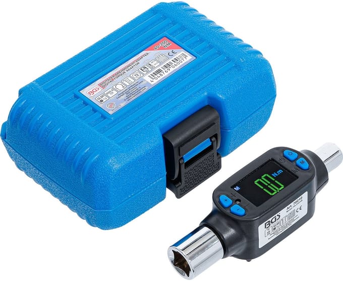 BGS Digitale Momentsleutel Adapter 12,5 mm (1/2") 40 - 200 Nm - 70210