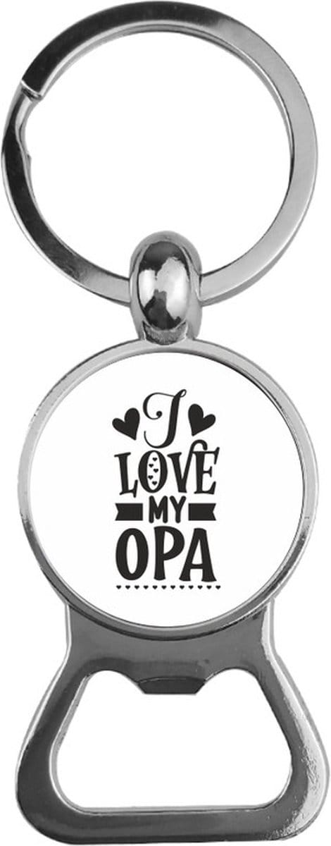Bieropener Glas - I Love My Opa