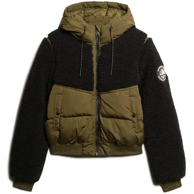 Superdry - Everest Hybrid bomberjack - Dames - Gewatteerde jassen