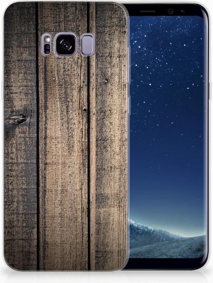 Samsung Galaxy S8 Plus Bumper Hoesje Steigerhout