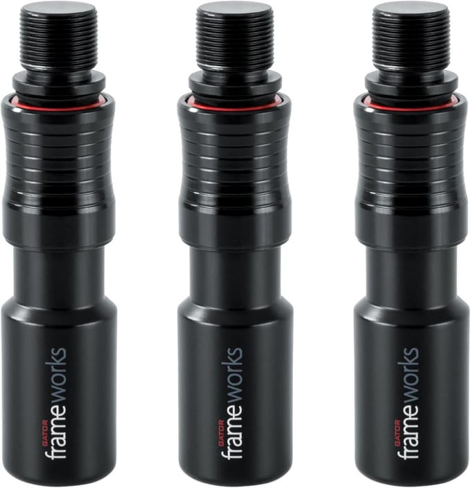 3x Microfoon met Snelle Bevestiging voor Studio en Podium