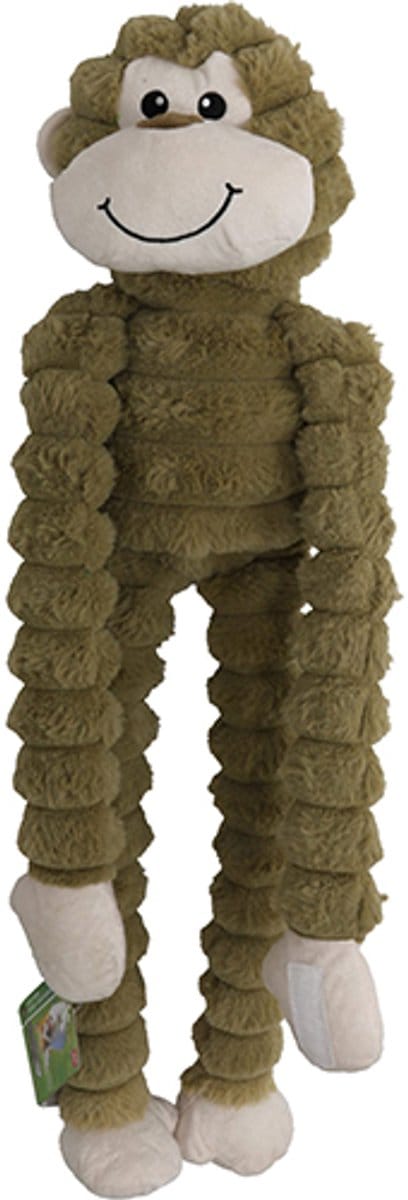 De Boon - Slungel Aap - Hondenspeelgoed - Corduroy Pluche - 90cm