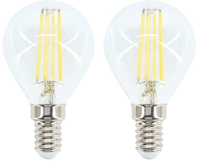 Bemko Premium LED Lamp E14 - vervangt 50W (6W) - 700lm - 2700K Warm Wit - 230V - 2 stuks