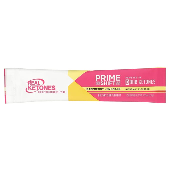 Echte Ketonen, Shift, Frambozenlimonade, 30 pakjes drankmix, 0,27 oz (7,6 gram) elk