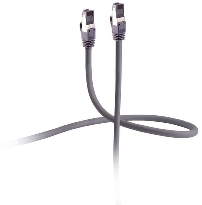 Flexline®-Patchkabel cat. 6A Armored (Trittfest), U/FTP, grau, 2m