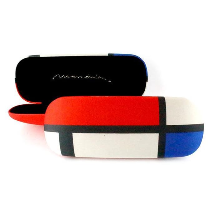 Lanzfeld - Brillenkoker - Mondriaan - Hard Case - Microfiber