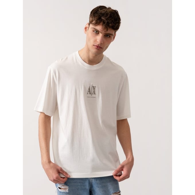 Round Neck Short Sleeve Cotton T-Shirt - Beige Shirts