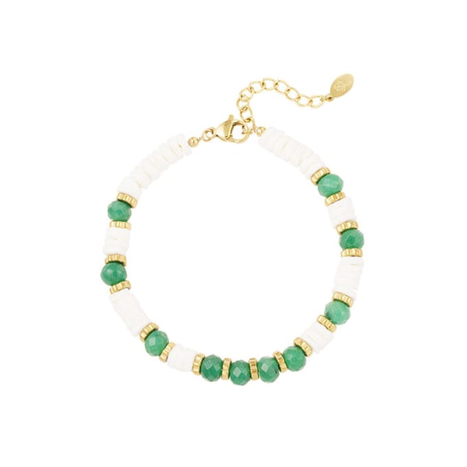 Bijoutheek Armband (sieraad) Discs En Kralen