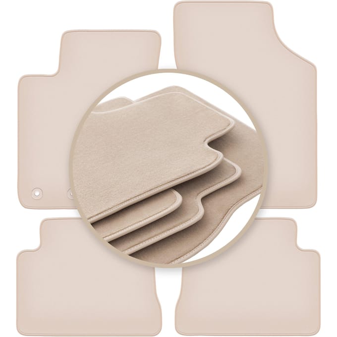 PREMIUM beige matten voor: Hyundai Getz hatchback 2002-2010