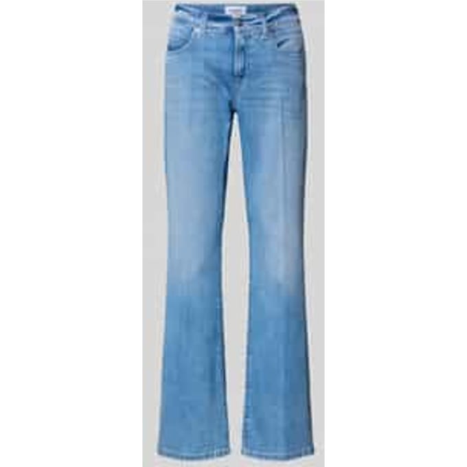 flared fit jeans van katoenmix model 'PARIS'