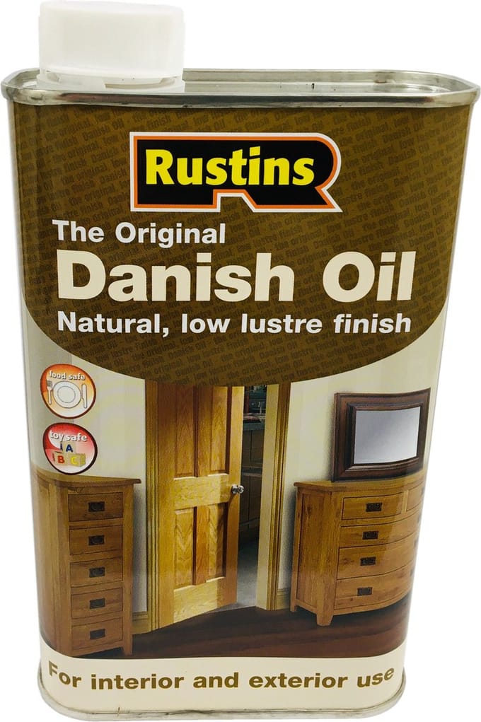Rustins Danish Oil - Deense Olie - 1000 ml