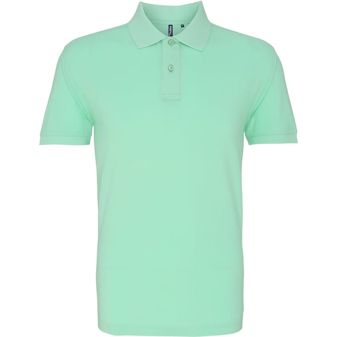 Asquith & Fox Heren Poloshirt met korte mouwen (Munt)
