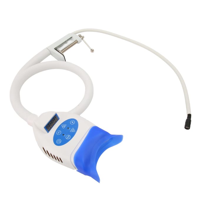 Tandenbleeklamp voor Tafel Enkele Blauwe Kleur Bleeklamp Bleekversneller Lamp Machine EU Plug white
