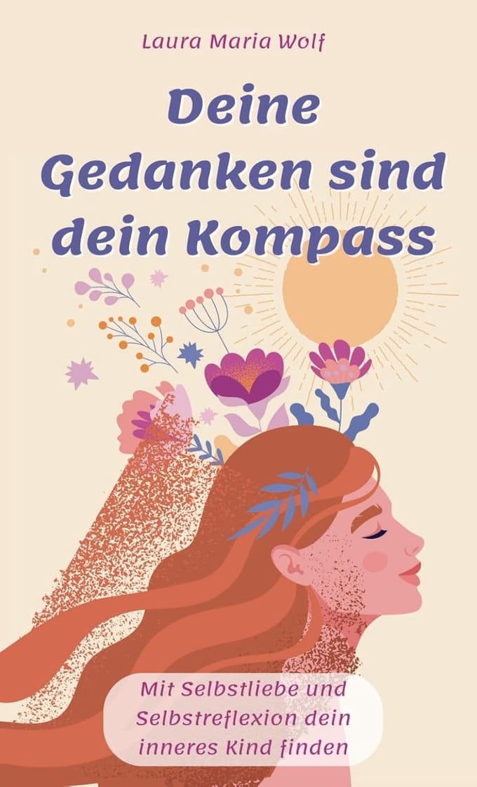 Gedachten Kompas - Innerlijk Kind - Zelfontdekking - Zelfliefde Reflectie - 120 Pagina's