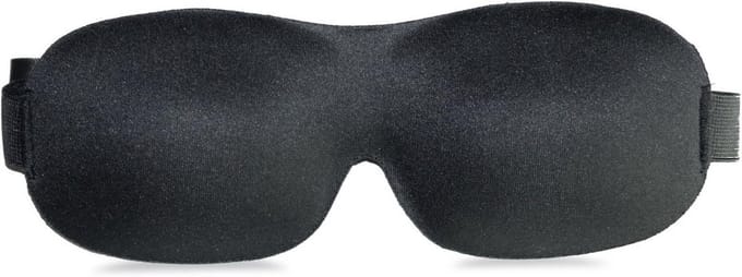 Lichtdicht Slaapmasker Zwart Polyester Geurneutraal & Comfortabel