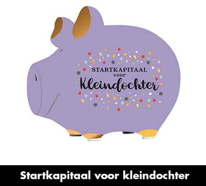 Spaarvarken Kleindochters spaarpotje