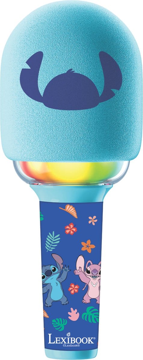 Stitch Bluetooth/Draadloze Karaoke Microfoon met geluid en licht