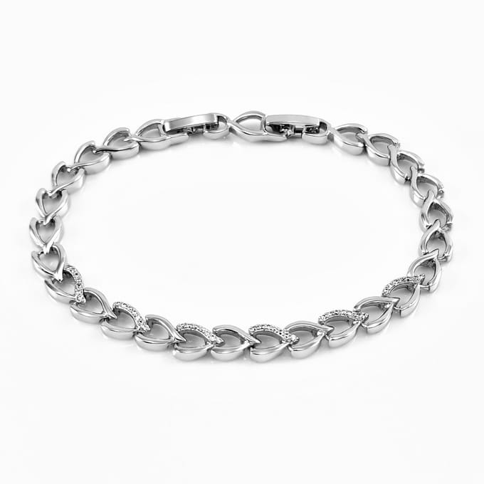 Dames XUPING Gerhodineerd Hart Armband