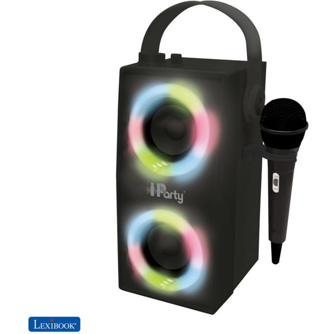 Draagbare Bluetooth lichtluid Speaker met microfoon - I party