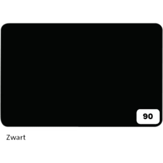 Fotokarton Folia 2-zijdig 50x70cm 300gr nr90 zwart