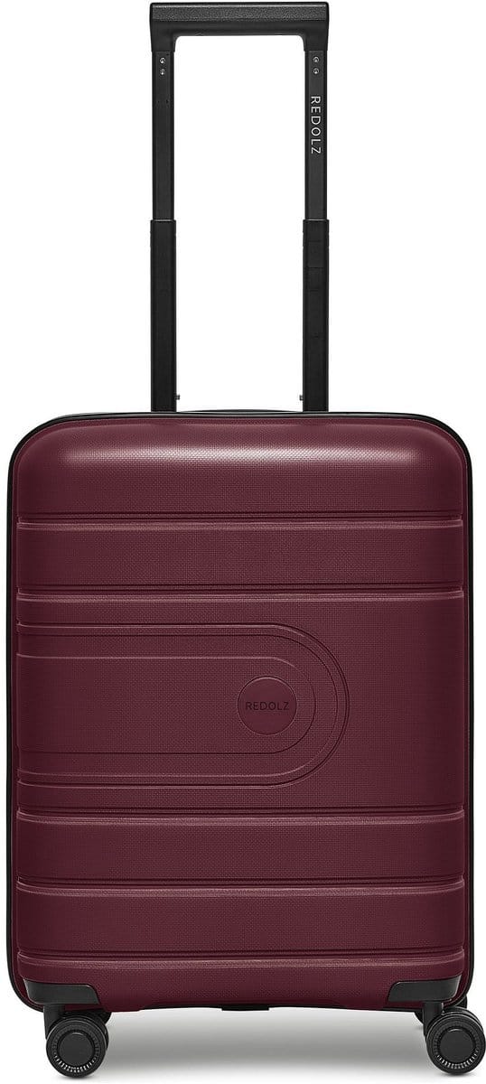 REDOLZ trolley Essentials 11 Trolley Burgundy wijnrood 56cm