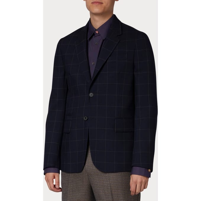 Paul Smith Mens 2 Button Jacket Navy Taglia: 48 | Blazers Outlet | Uomo | Blu