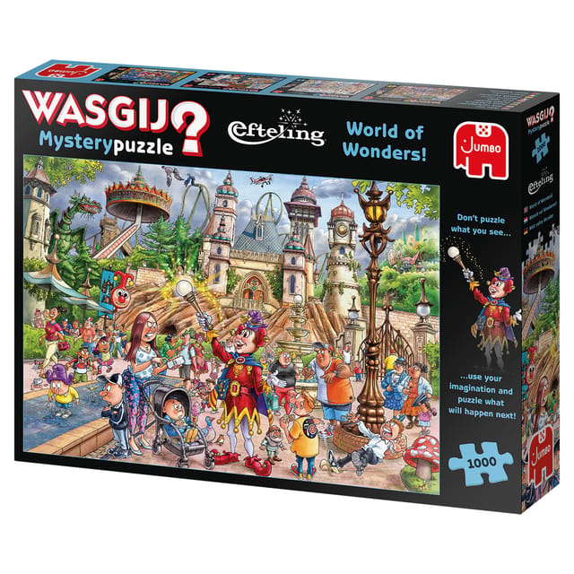Wasgij Mystery Efteling Wereld Vol Wonderen 1000 stukjes - Legpuzzel