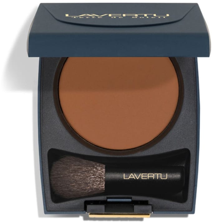 LAVERTU Terre de Soleil Bronzer - 02+ Medium Tan - 99% Natuurlijk - Inclusief Spiegel & Kwast