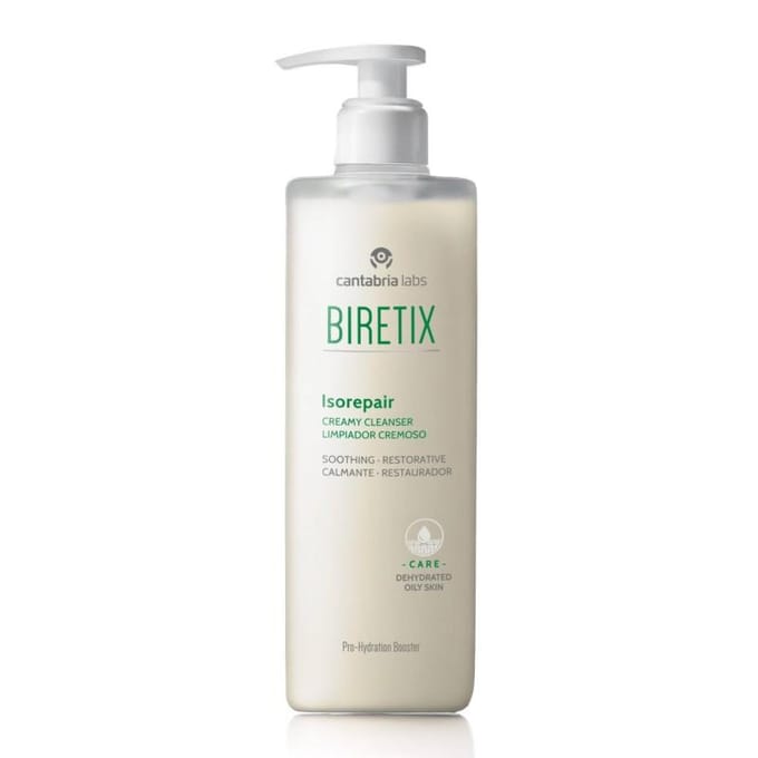 Cantabria Labs BIRETIX Isorepair Nettoyant Crèmeux, 400 ml