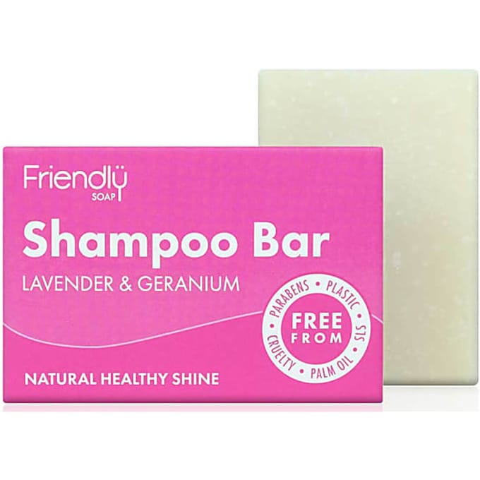 Friendly Soap Shampoo Bar - Lavendel & Geranium