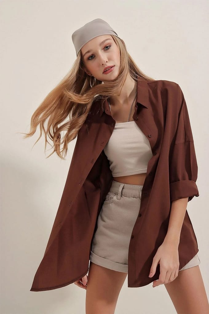 Oversized Poplin 2-Pack Shirt