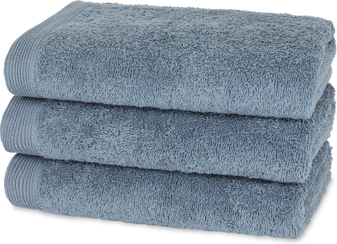 Casilin - Como - set van 3 handdoeken - 50x100 - Jeans Blauw