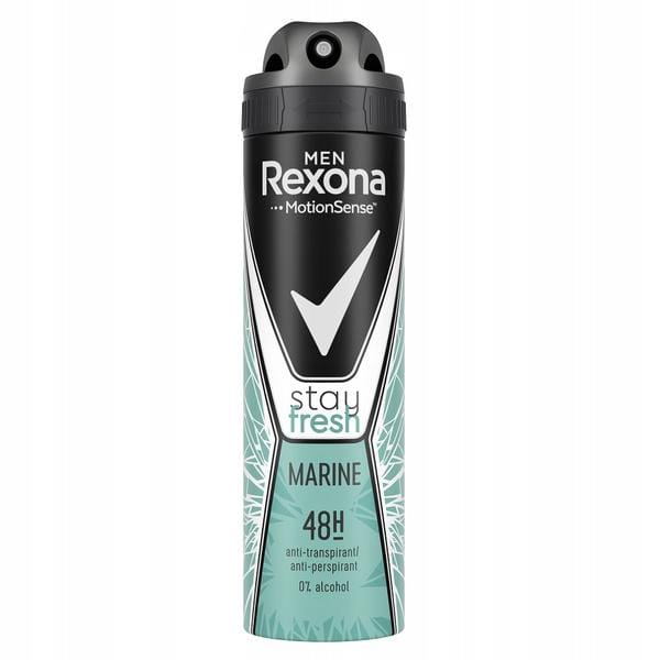 Rexona - Men - Deodorant Spray - Marine Fresh - Antiperspirant 48H - 150ml