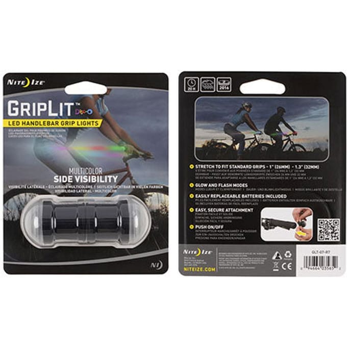 Nite Ize GripLit HANDLEBAR DISCO LED (2pack) GLT-07-R7 Fietslicht Fietslamp