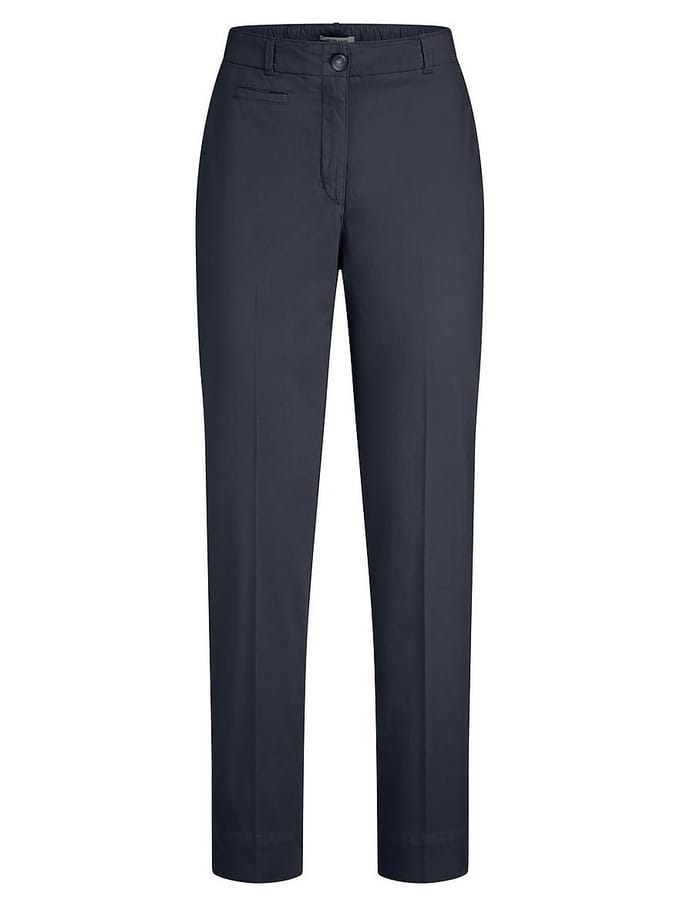 Enkellange broek Van Peter Hahn blauw