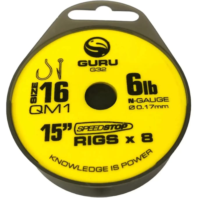 Haak Guru QM1 Speed Stop Ready Rigs 15"