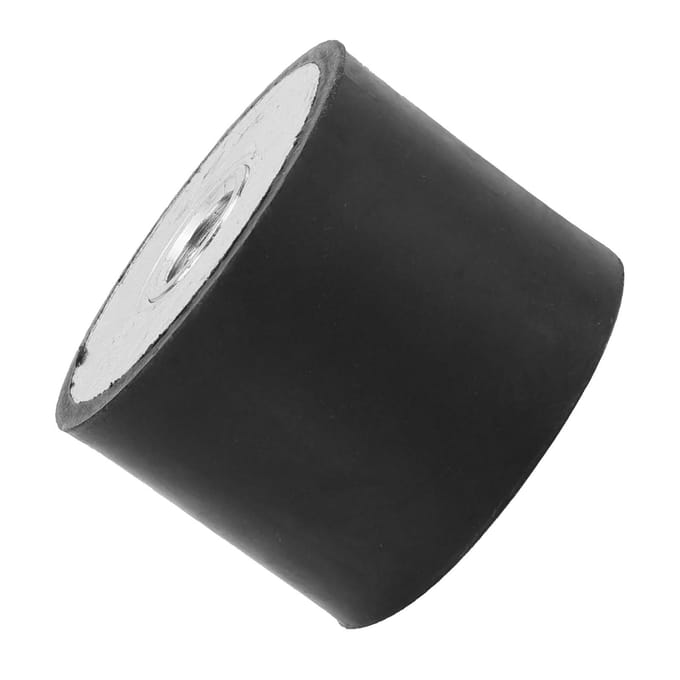 4pcs Support en caoutchouc à filetage femelle Anti-vibration Bobine Isolateur Amortisseur (DE40*30 M10)