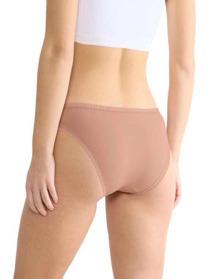 Slip met gehaakt kant, model 'GO Crush' in een set van 3 stuks