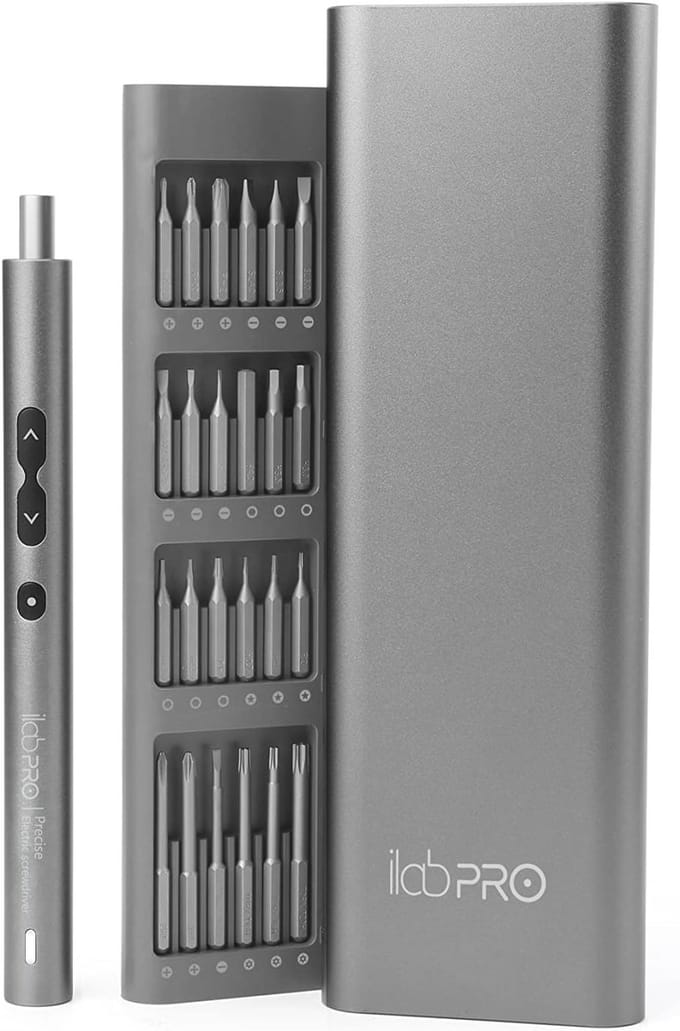 Precisie elektrische schroevendraaierset - Multitool met 48 premium bits en draadloze magnetische schroevendraaier