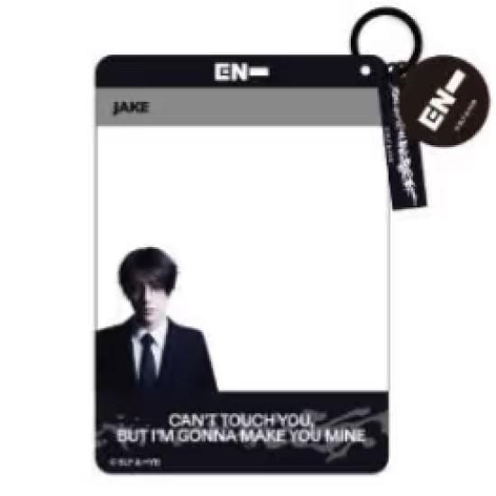 ENHYPEN x MINISO - Karakter Transparante Kaart Hanger JAKE