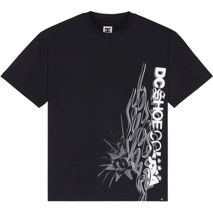 T-shirt DC Shoes Side Flame