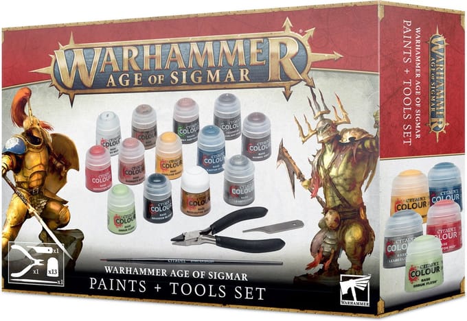 Warhammer Age of Sigmar: Paint + Tools - 80-17