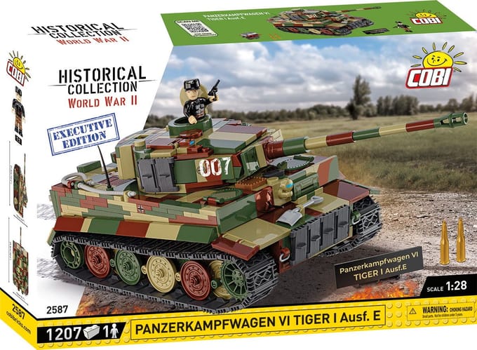 COBI 2587 Panzerkamfwagen VI Tiger I Ausf. E No. 007