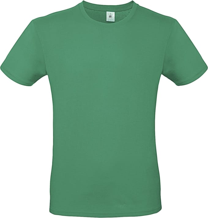 Classic E150 T-shirt B&C Collectie Kelly Groen Maat S