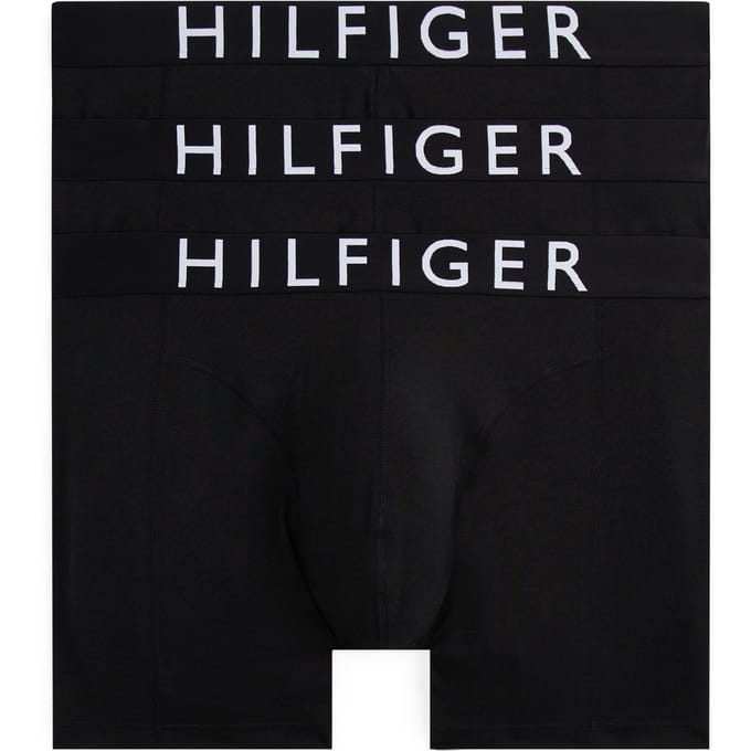 Tommy Hilfiger 3-pack Boxer Brief Black Maat: L | Onderbroeken Outlet | Heren | Zwart