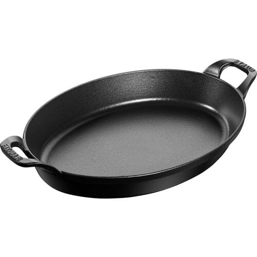 STAUB SPECIALITIES - Bakvorm - ovaal - 320mm - Gietijzer - Zwart