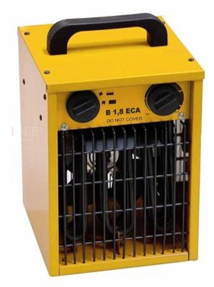 Master werkplaatskachel elektrische heater met ventilator B 1.8 ECA 1.8kW (B1.8ECA)