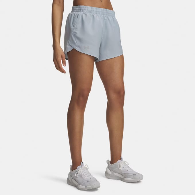 Under Armour Fly By 3in  Hardloopshorts Dames